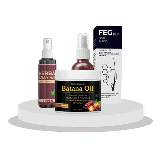 Ultimate Hair Revival Bundle – 3-Step Natural Care
