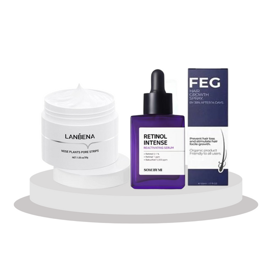 Glow & Grow Beauty Set – Skin, Hair & Lash Essentials