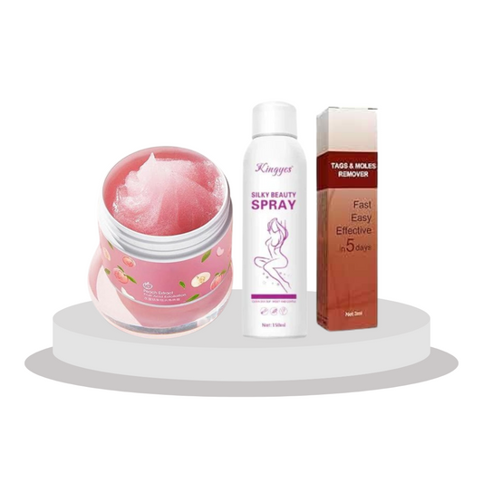 Radiant Beauty Bundle – 3 Essentials for Smooth, Silky Skin